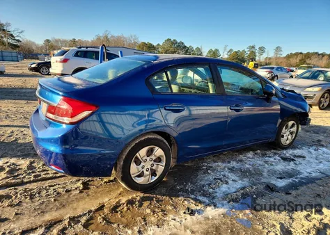 2013 Honda Civic Lx z USA, uszkodzony, nr VIN 2HGFB2F53DH530517